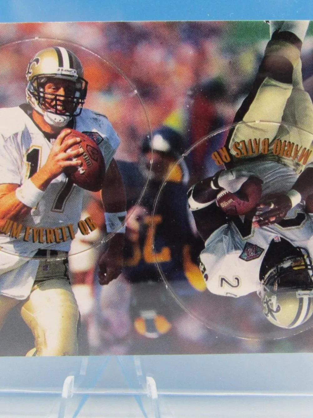 1995 Caps Football Cards | Eight Card Lot | Dilfer | Carter | Esiason | Moon